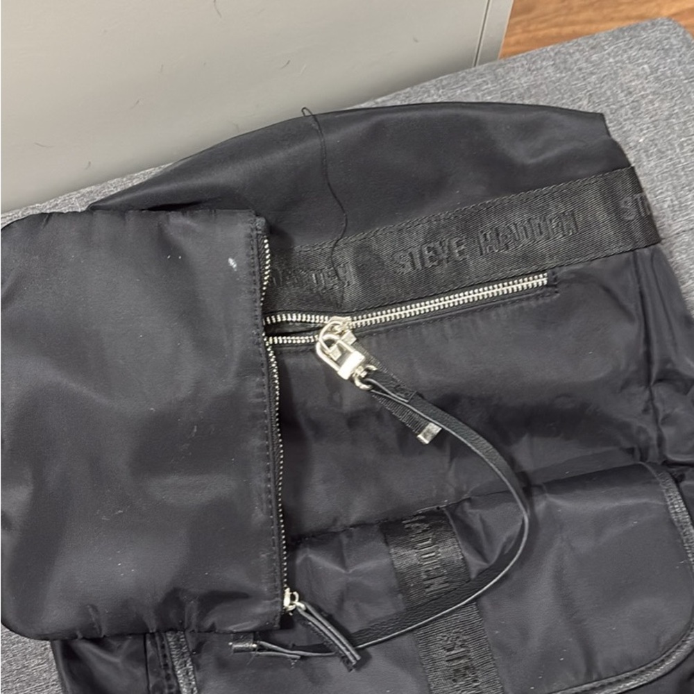 Steve Madden Black Women's Backpack Set
